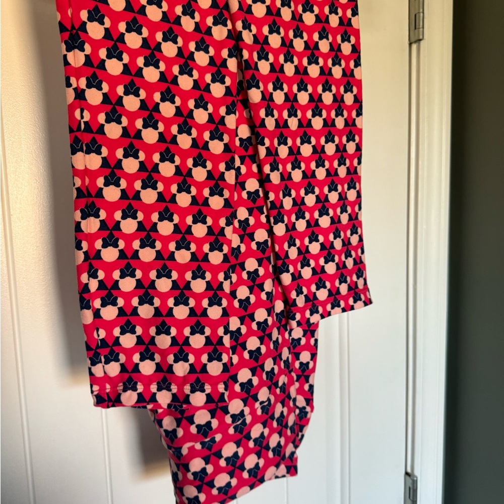 OS Lularoe Disney Minnie Mouse Leggings